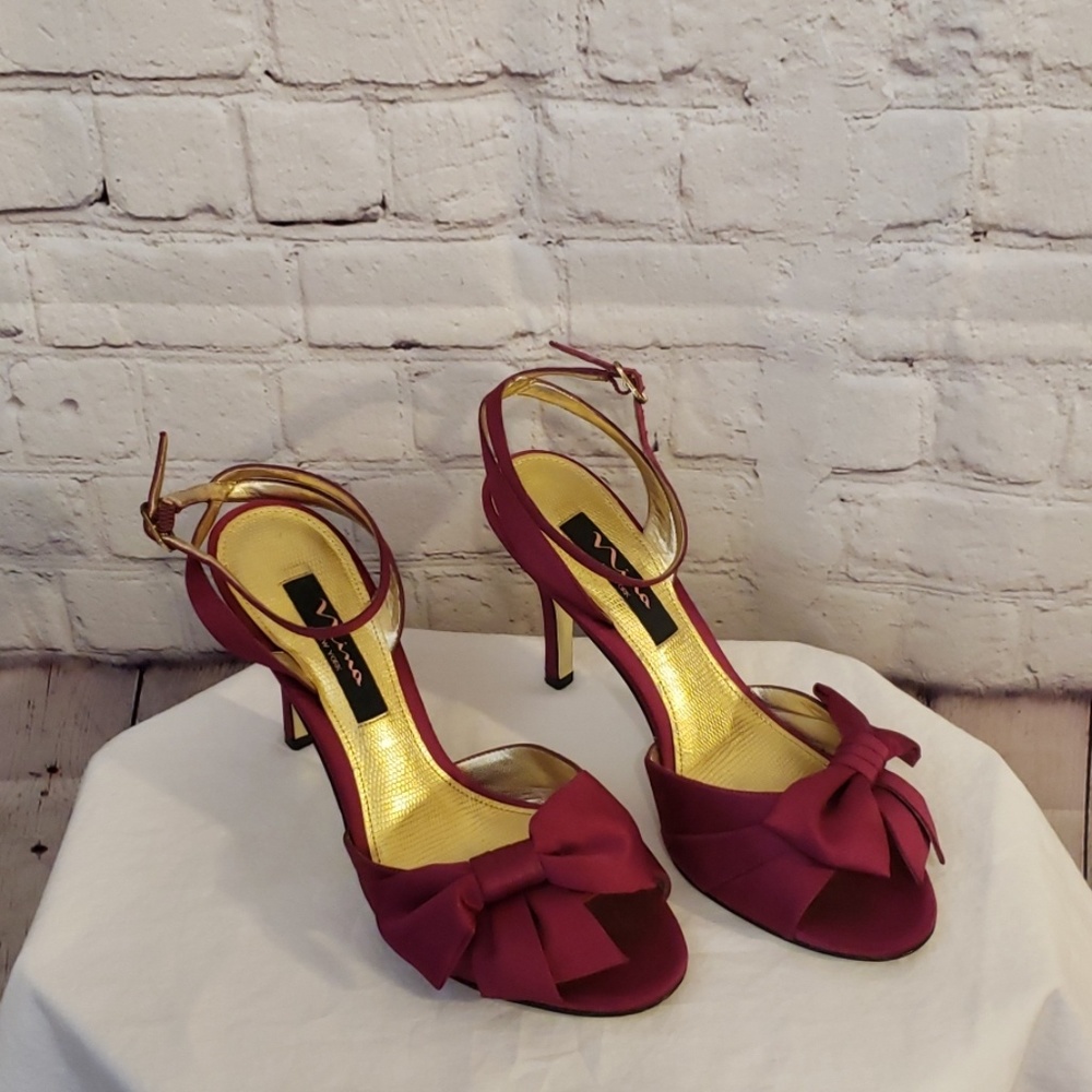 Nina new york pink/purple high heels